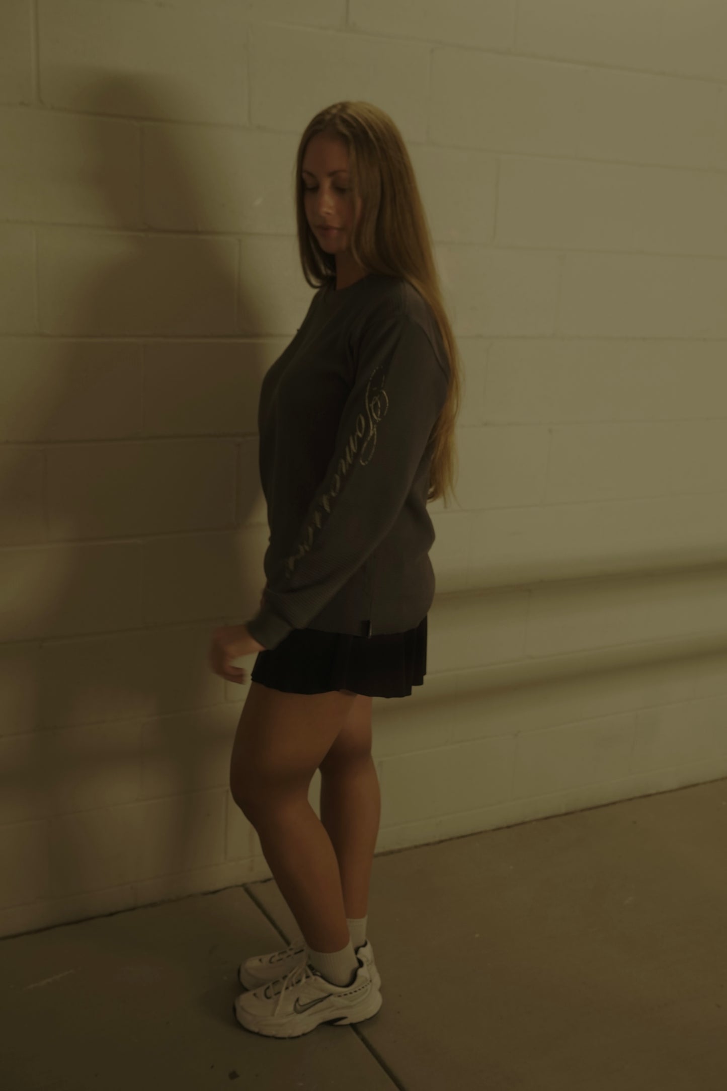 CHARCOAL GREY HEAVYWEIGHT long sleeve thermal