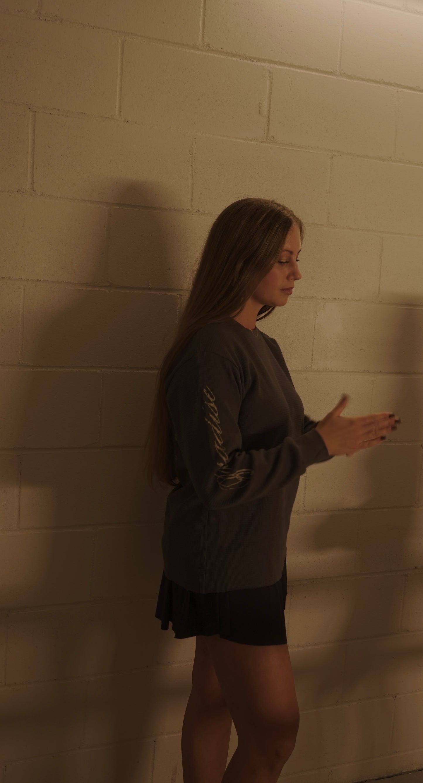 CHARCOAL GREY HEAVYWEIGHT long sleeve thermal