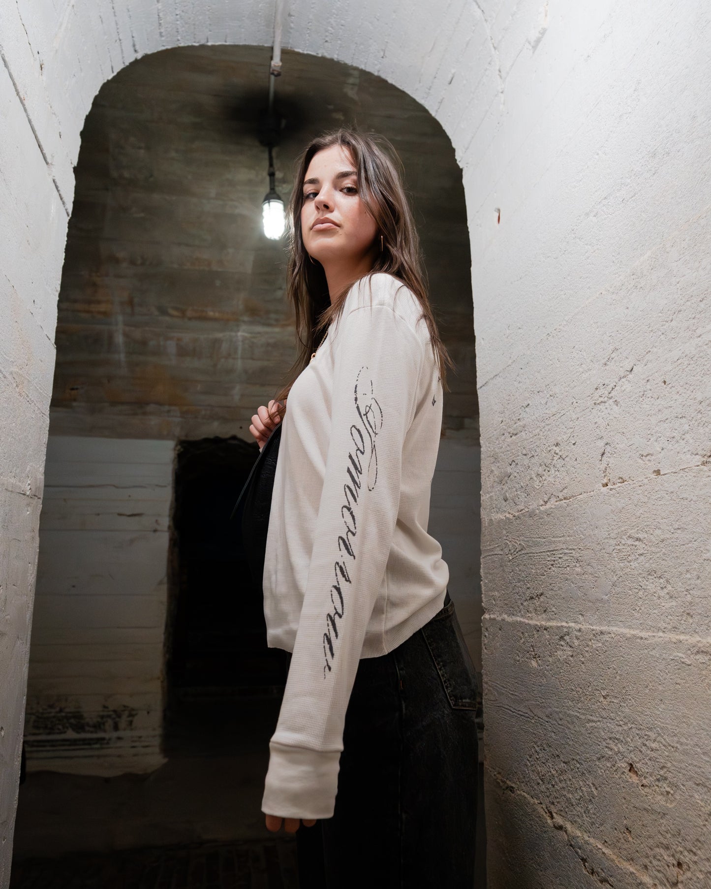 OFF white lightweight thermal
