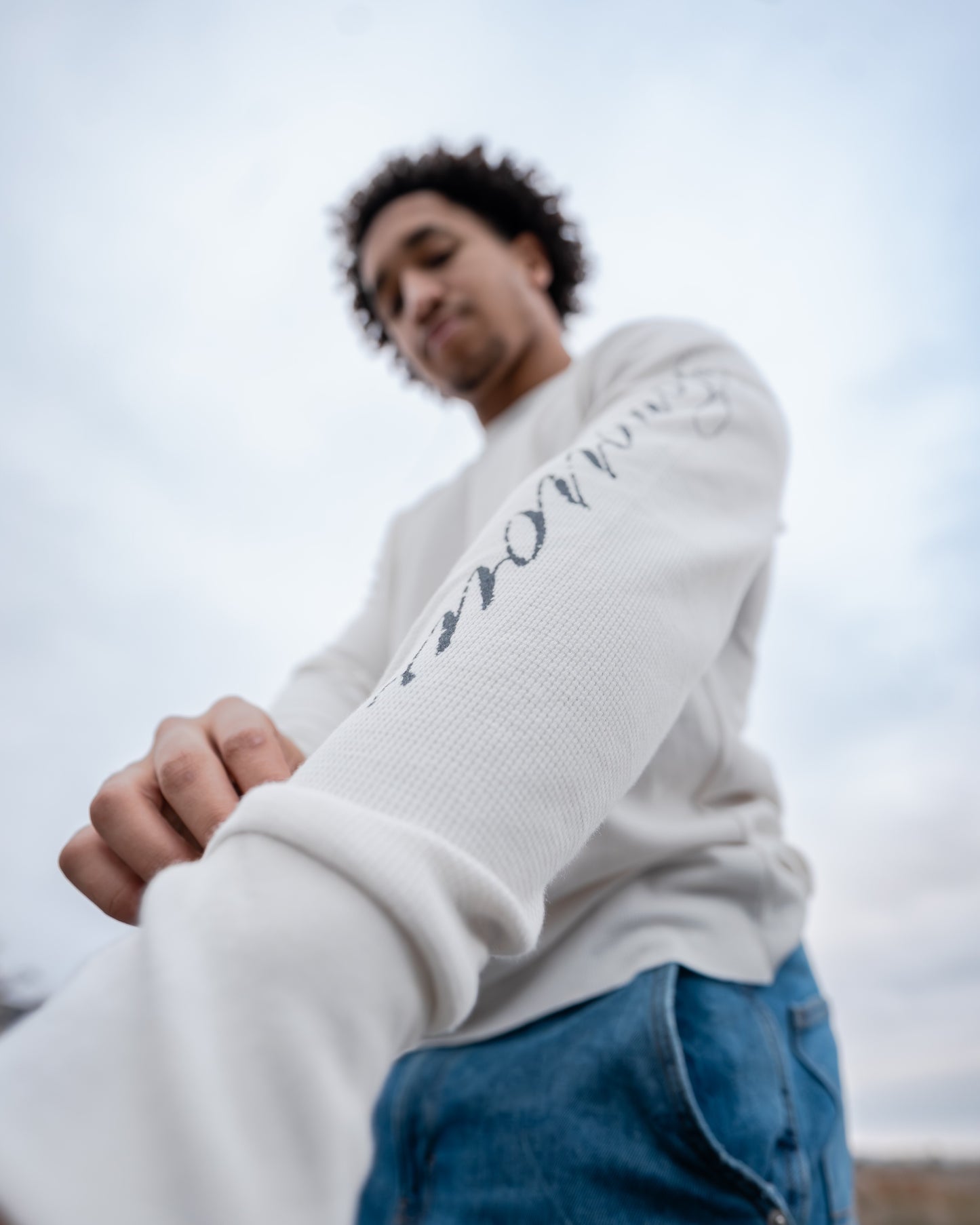 OFF white lightweight thermal